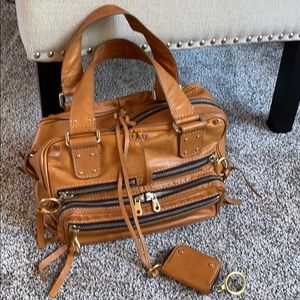 Chloe Betty Satchel Tan Leather